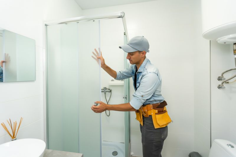 Professionals Installing Showers