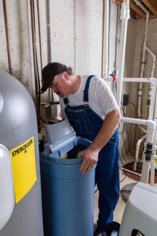 Salt-Based Water Softener Installation